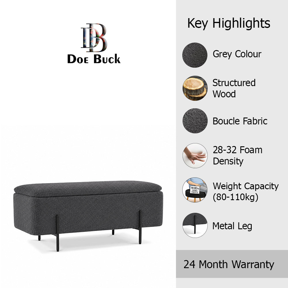Doe Buck vera bench|Grey
