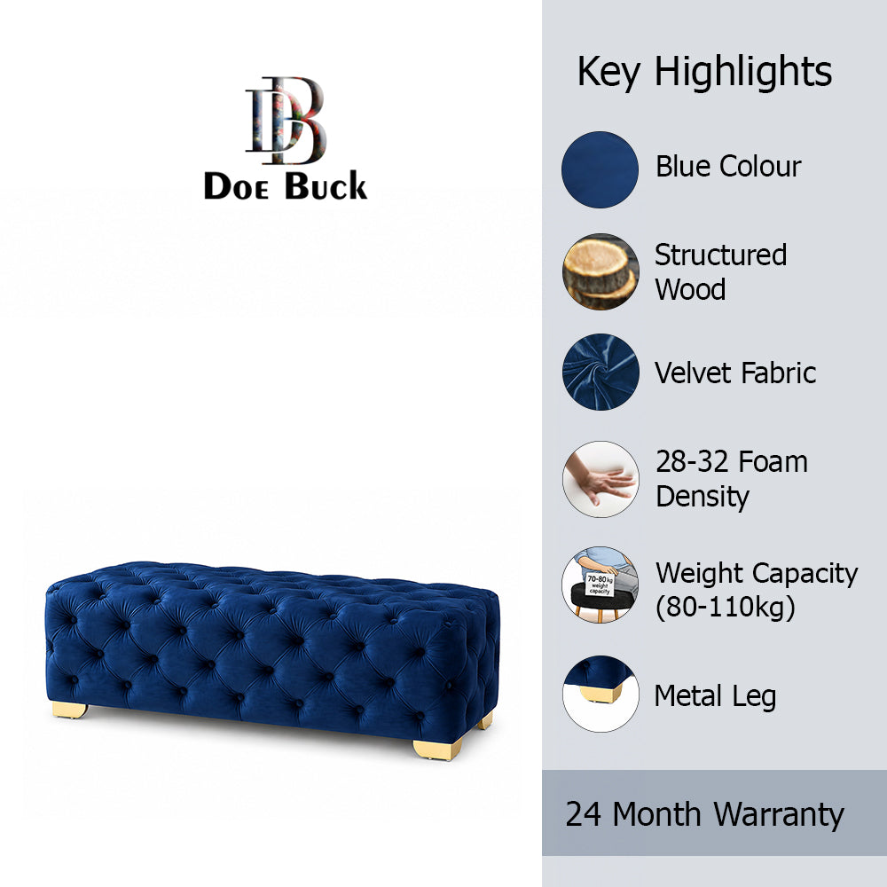Doe Buck velora bench|Blue