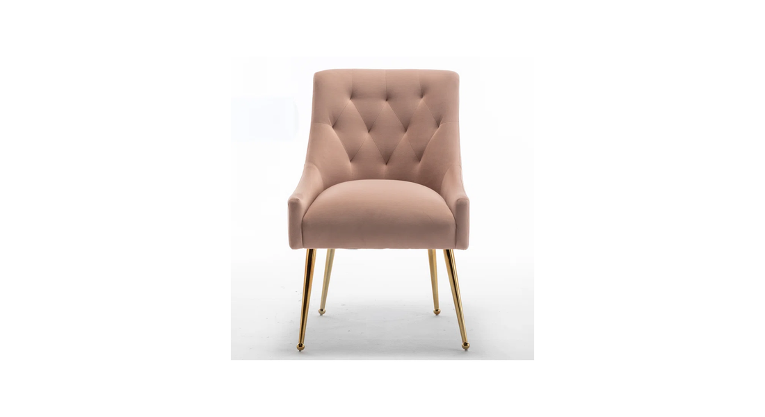 Asul Accent Chair Pink | Designer Accent Chair Blush Pink