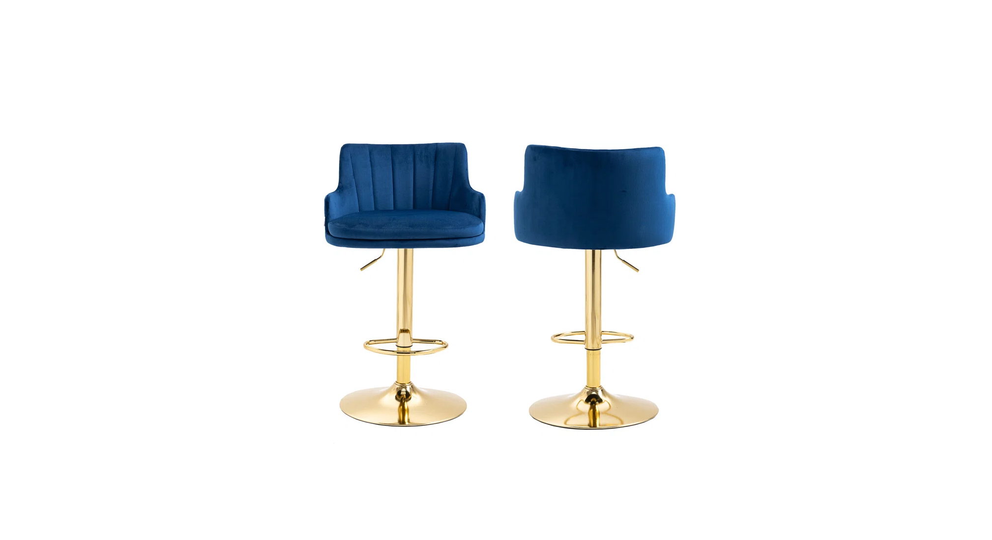 Oliver Bar Stool - Blue
