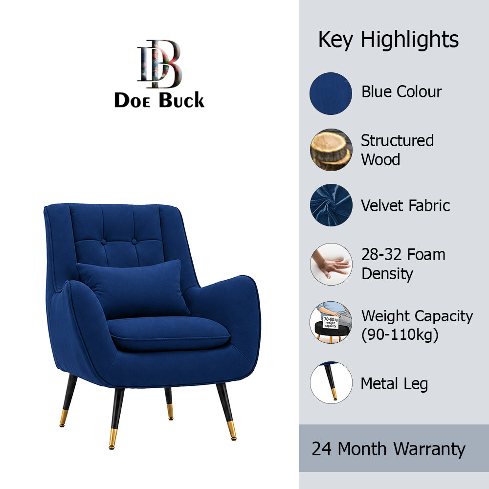 Dowdle Accent Lounge Chair | Teal