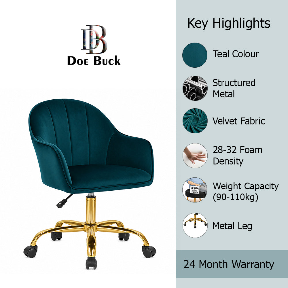 aurora Office Chair|Teal
