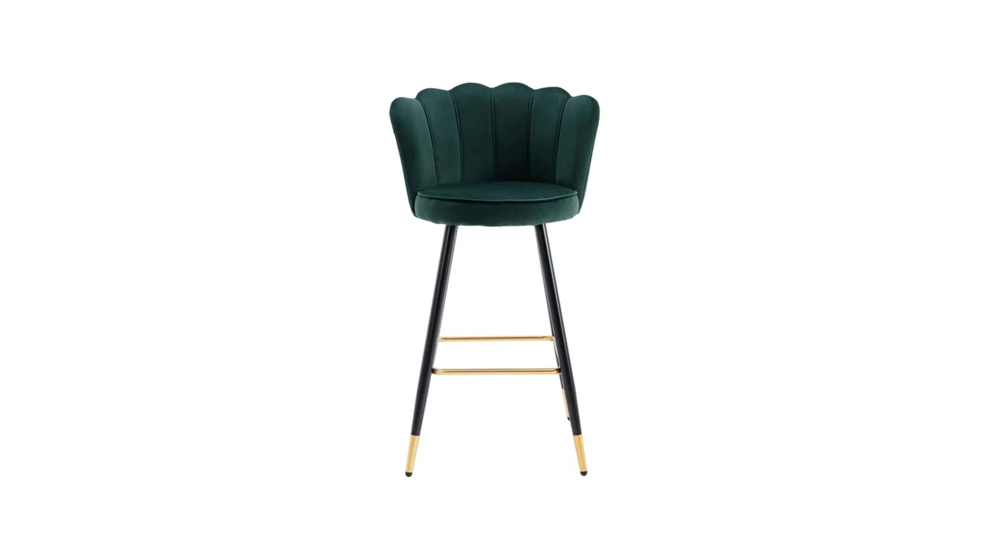 Flower Counter Stool - Green