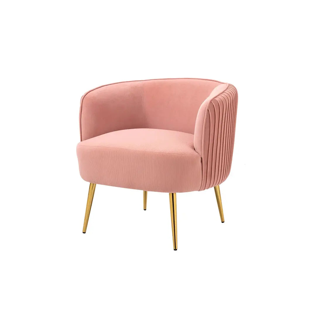 Leiser Accent Chair - Pink