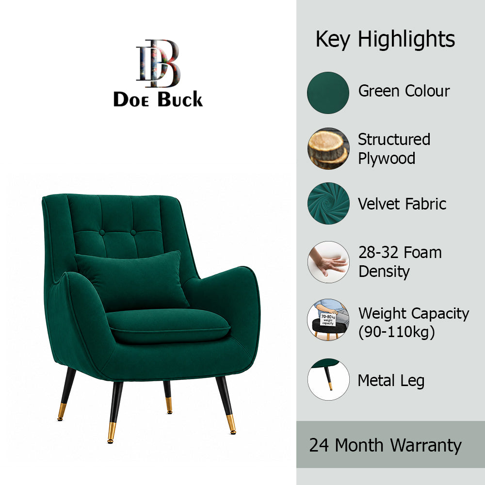 Dowdle Accent Lounge Chair | Teal