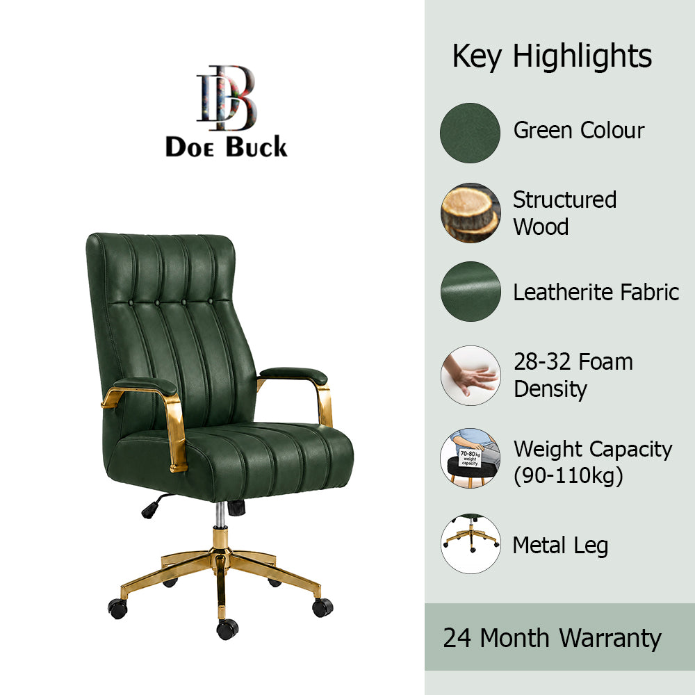 Derrus Office Chair |Green