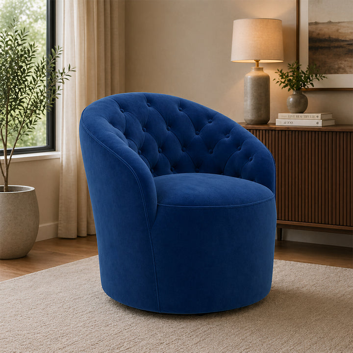 Irasema Accent Chair |Blue