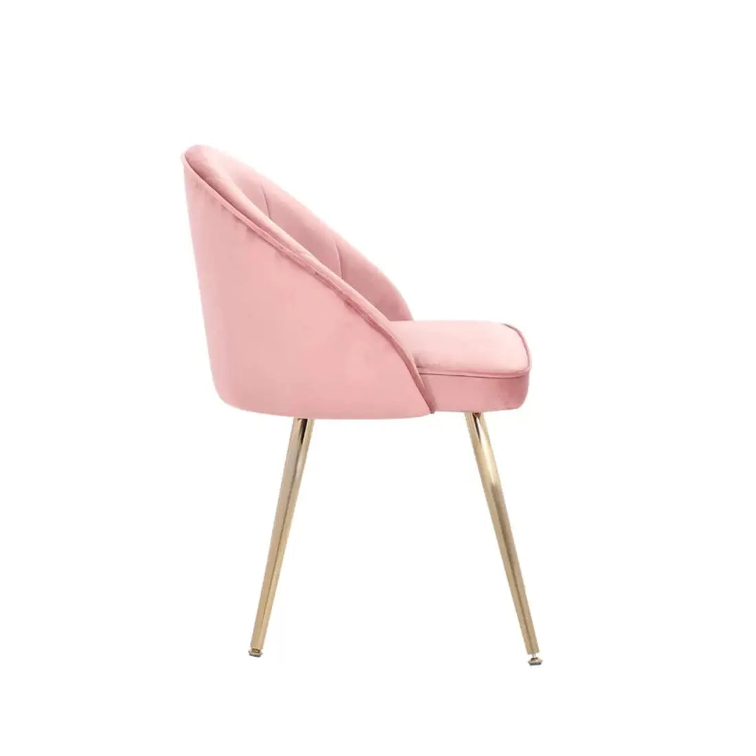 Hindmen Minimal Side Chair – Pink