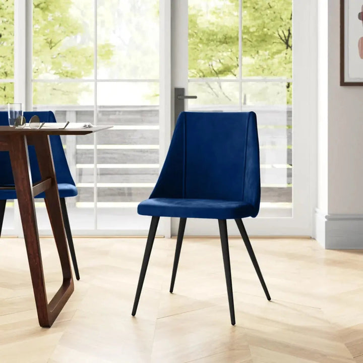Mitzi Modern Side Chair – Blue