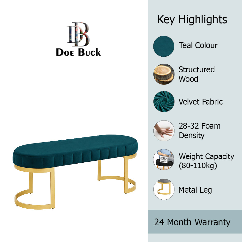 Doe Buck Bella bench|Grey
