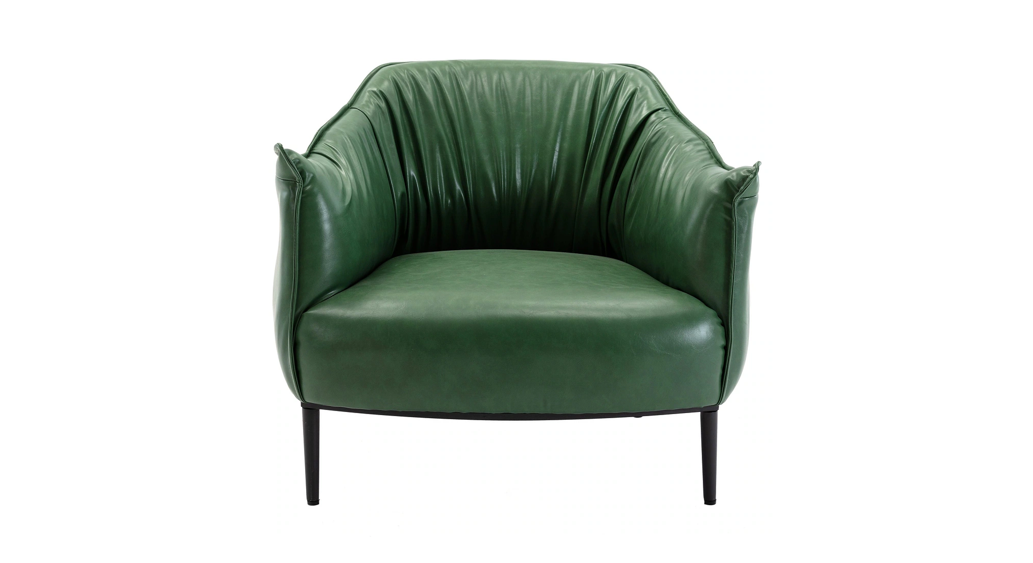 Almeda Accent Chair Green | Modern Lounge Chair Olive Green