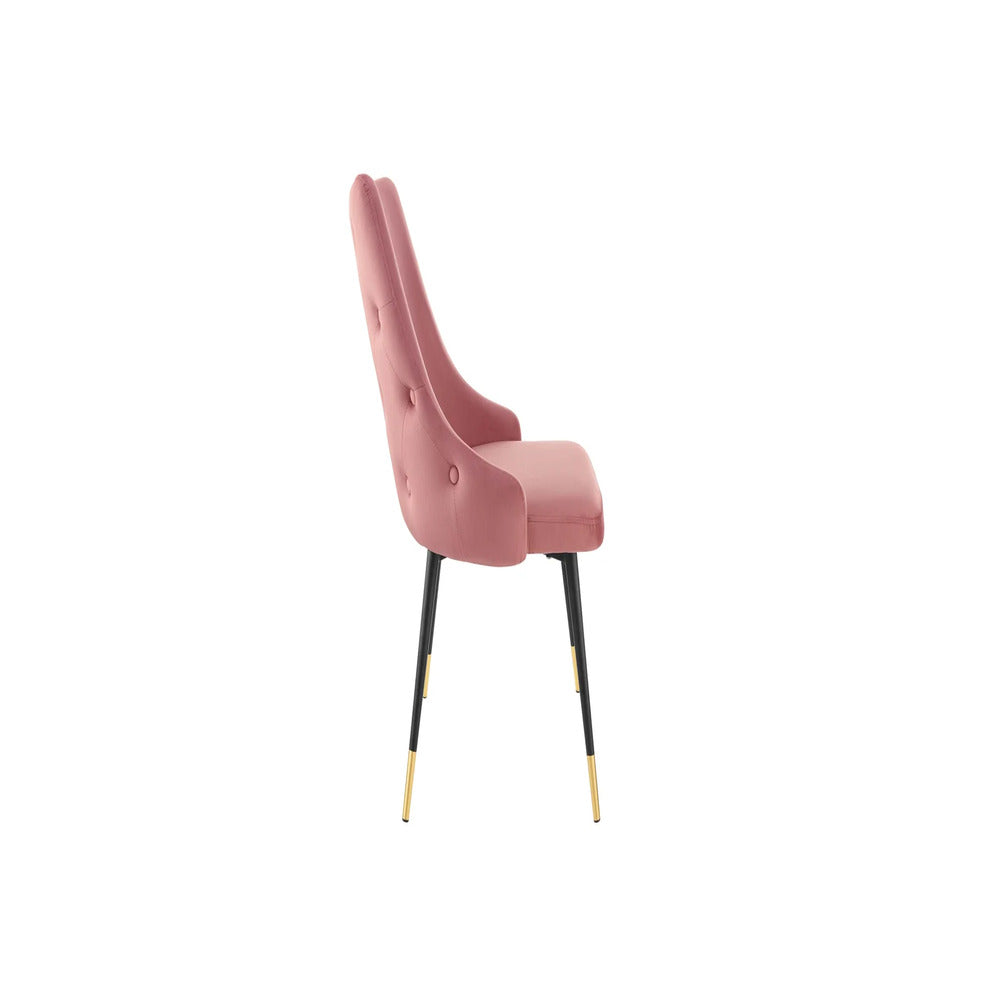 Sumra Accent Chair Pink | Premium Lounge Accent Chair Rose Pink