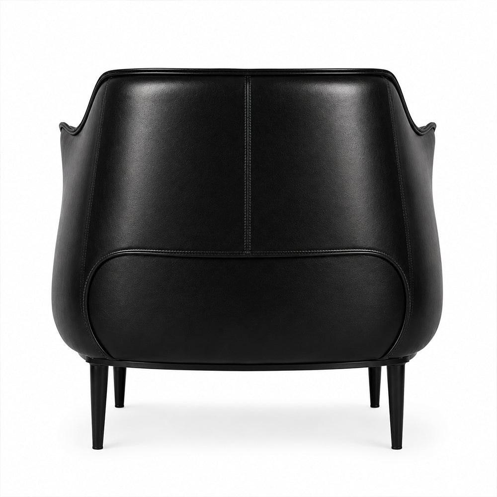 Almeda Lounge Chair| Black
