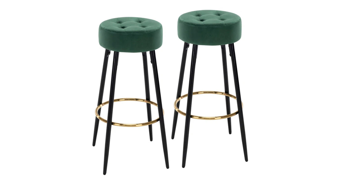 Ceazar Counter Stool - Green