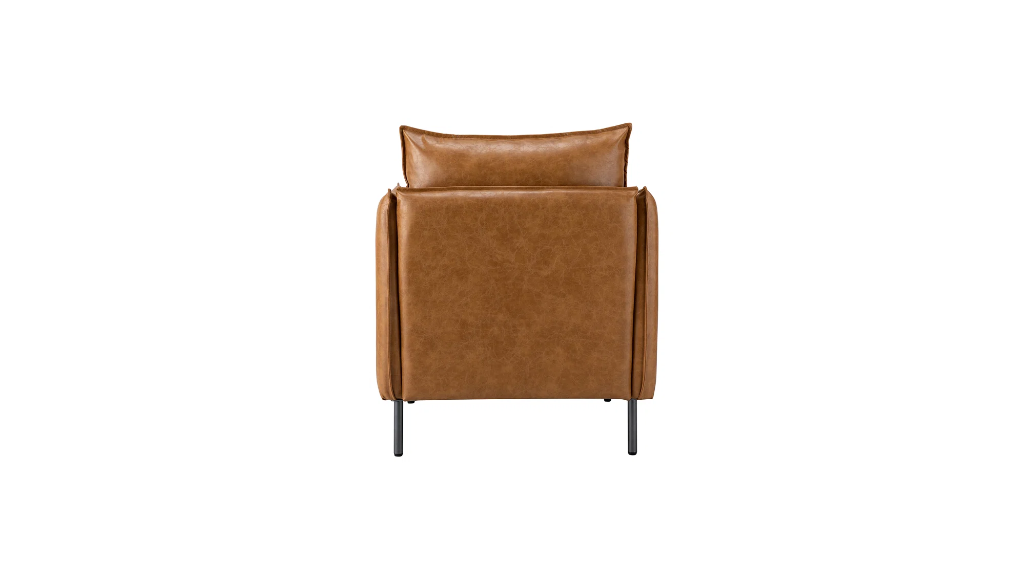 Lucas Accent Chair Tan | Mid Century Accent Chair Tan Brown