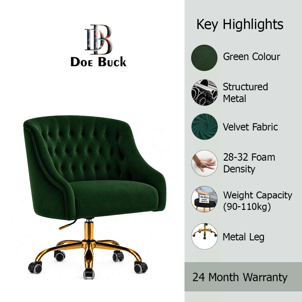 Clemence Office Chair |Green