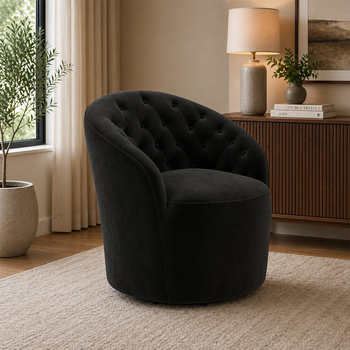 Irasema Accent Chair |Black