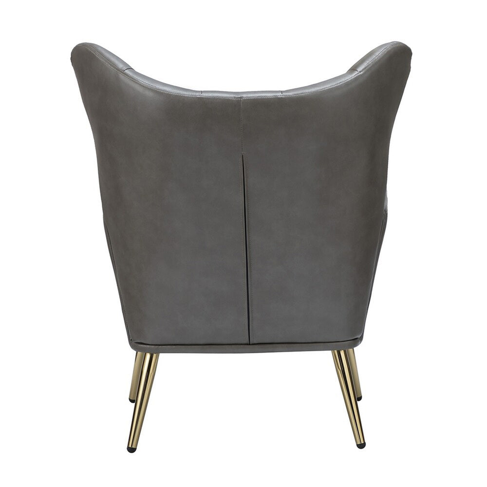 Hedley Accent Chair Grey | Classic Armchair Grey