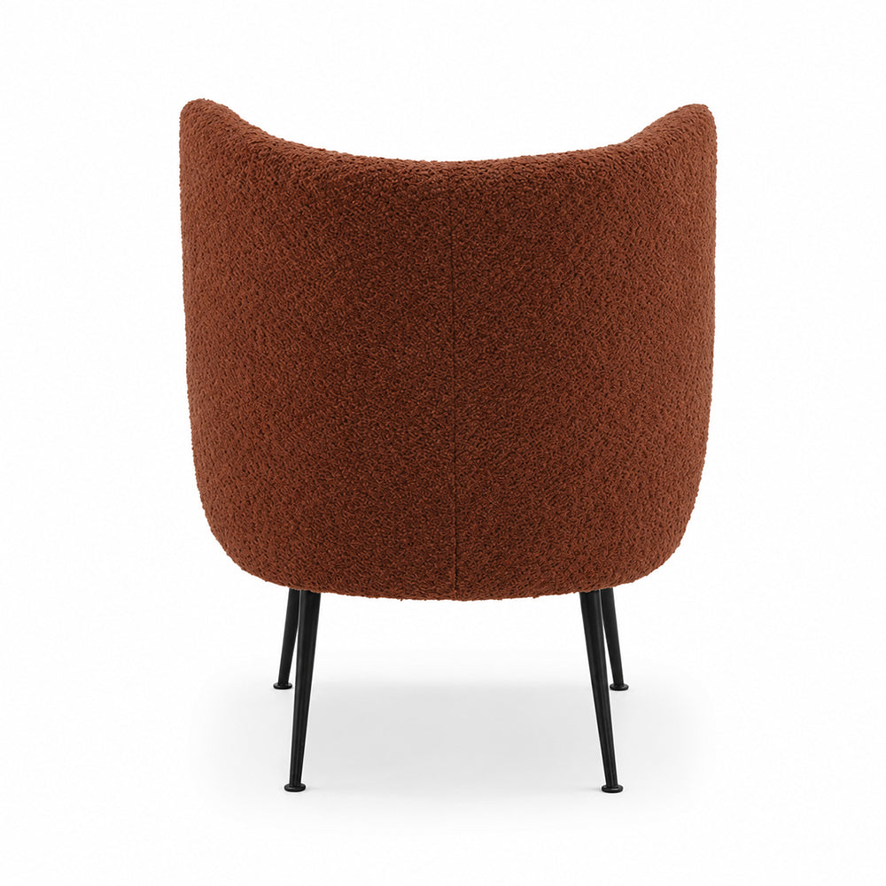 Collin Accent Chair| Dark Brown