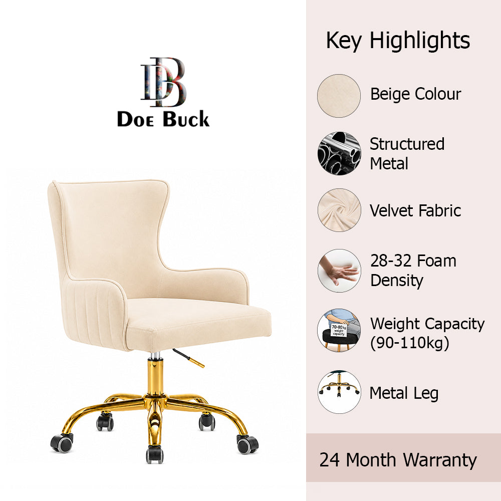 Adan Office Chair |Beige