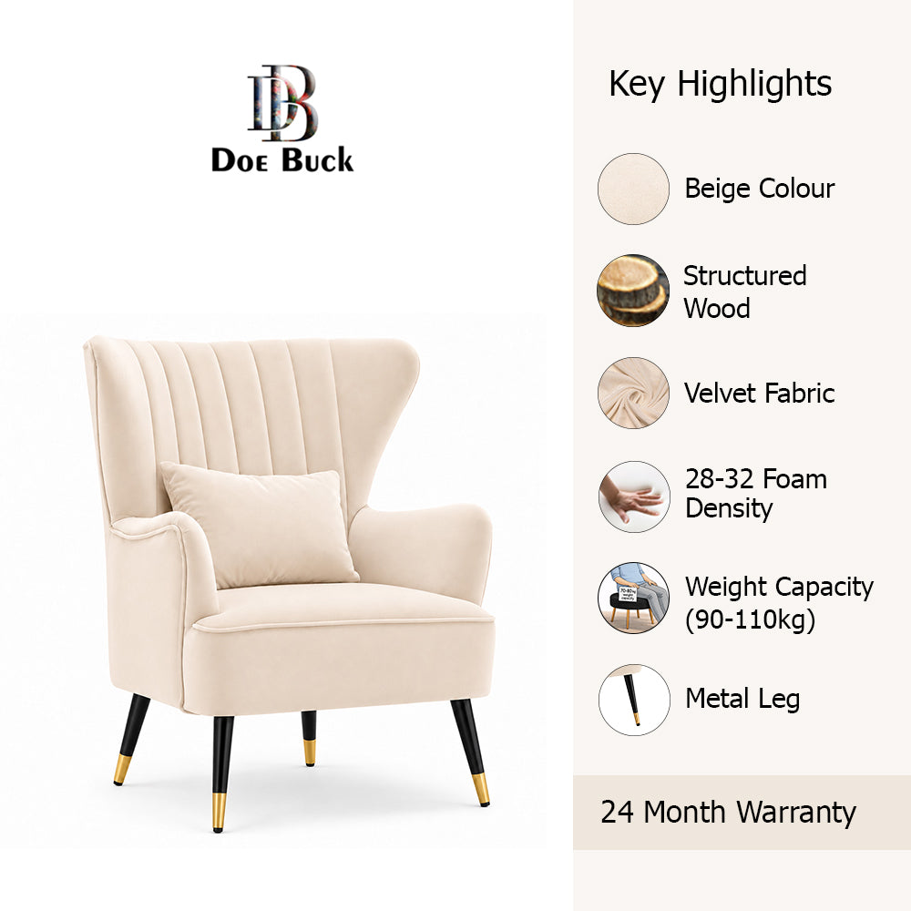 Azriela Accent Lounge Chair | Teal