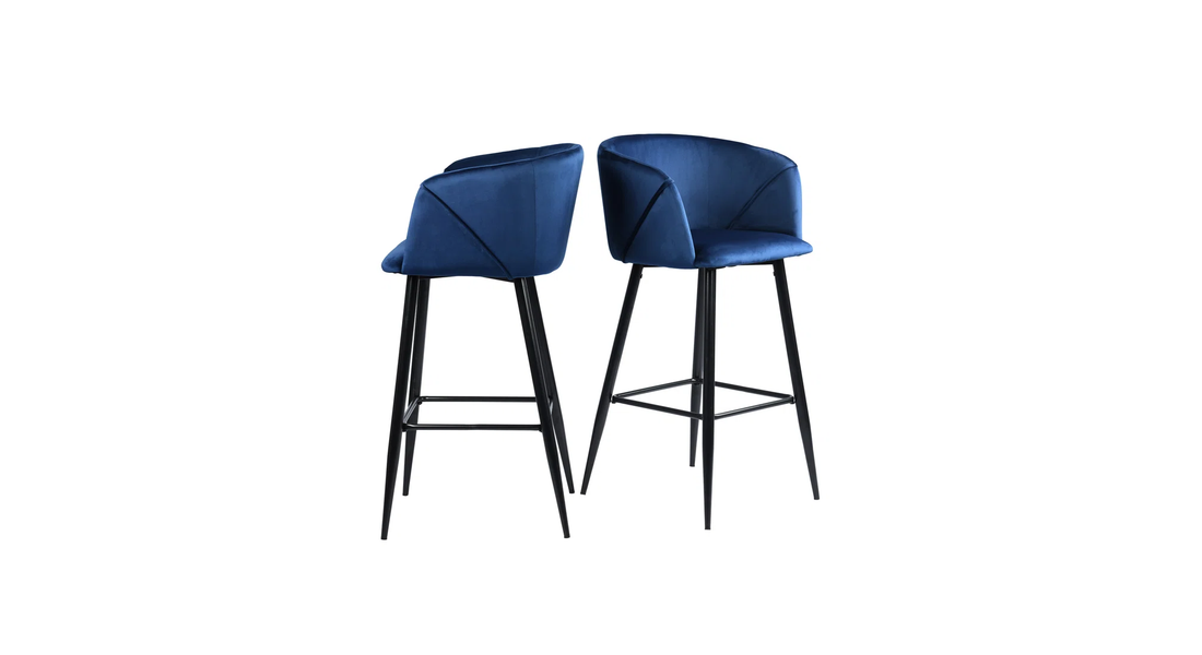 Clea Counter Stool - Blue
