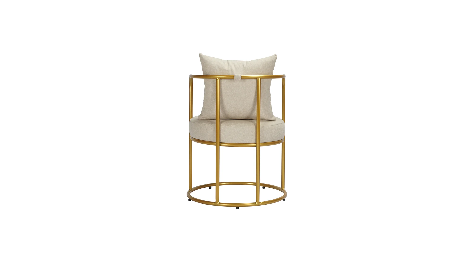 Allex Chair Beige | Minimalist Side Chair Warm Beige