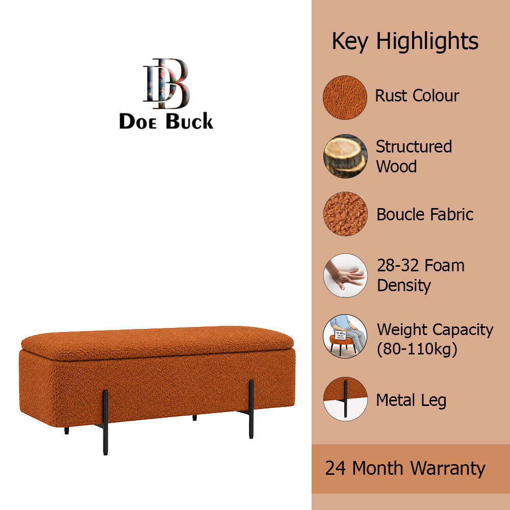Doe Buck vera bench|Rust