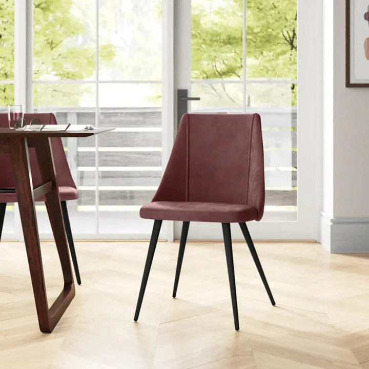 Mitzi Modern Side Chair – Pink