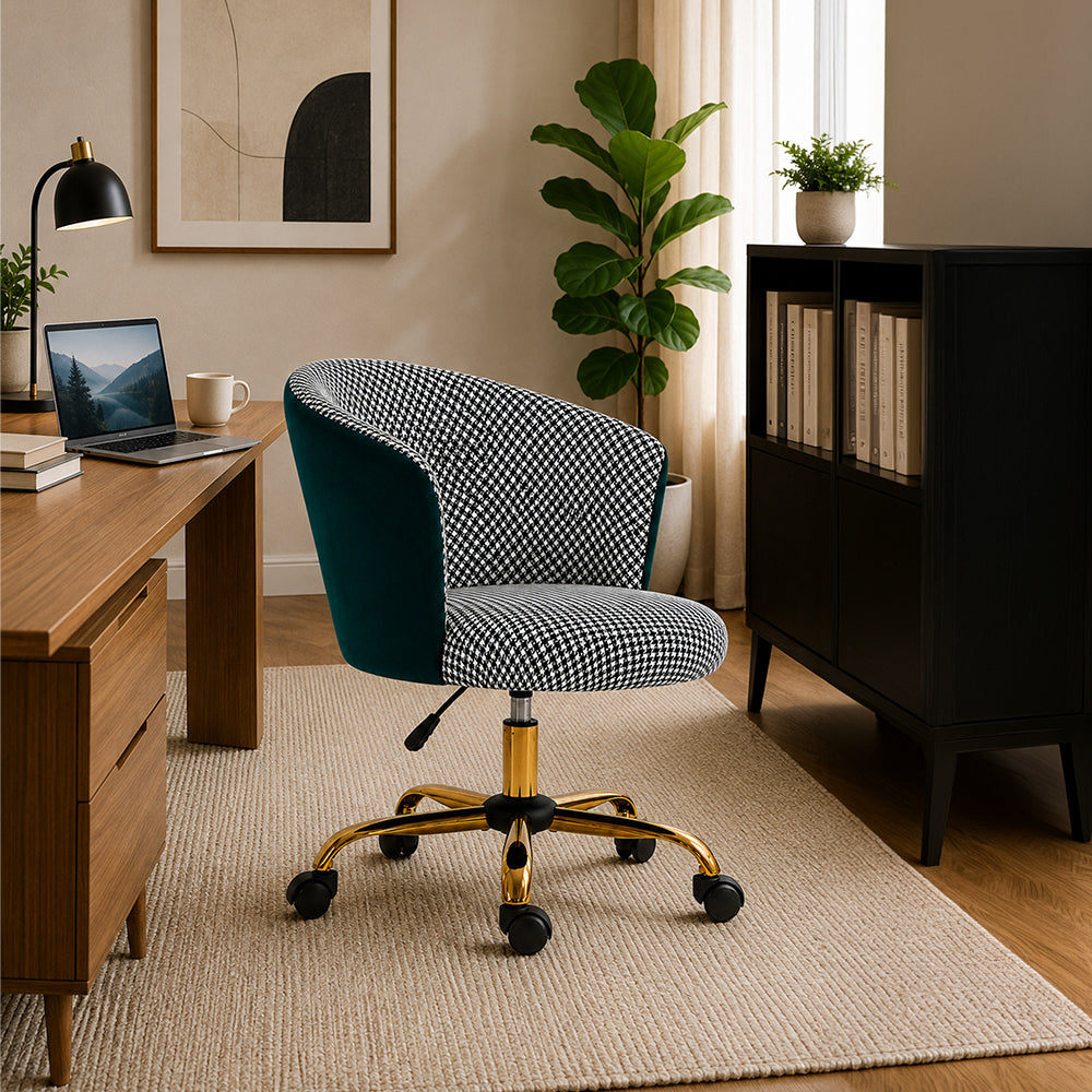 paolo Office Chair| Teal