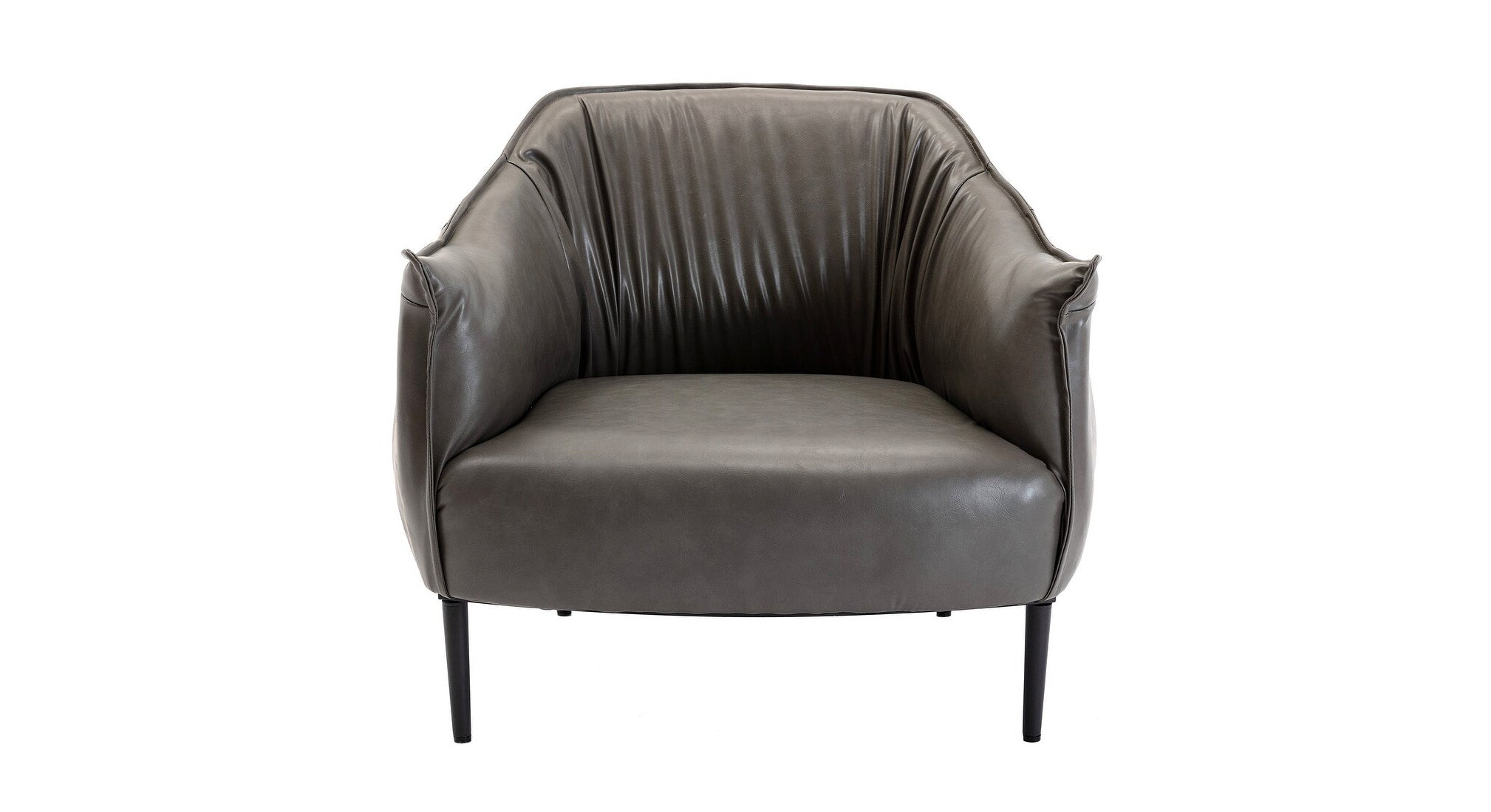 Almeda Accent Chair Grey | Modern Lounge Chair Cement Grey