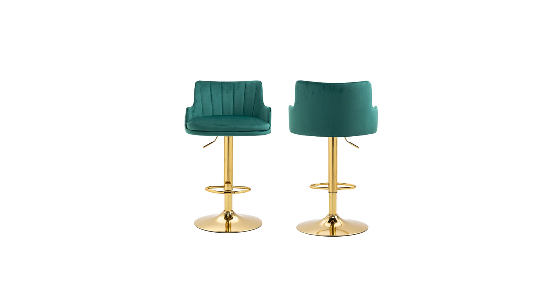 Oliver Bar Stool - Green