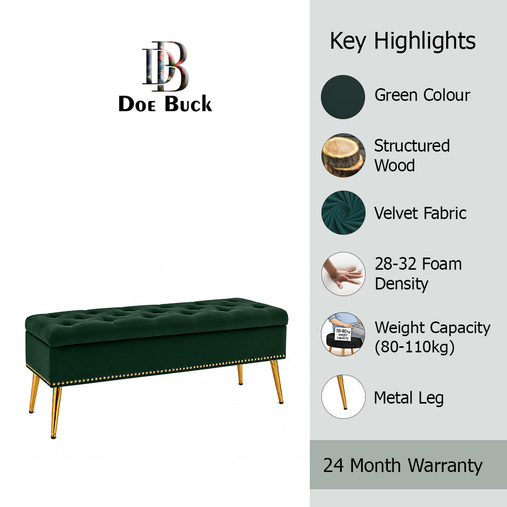 Doe Buck Cove bench|Green