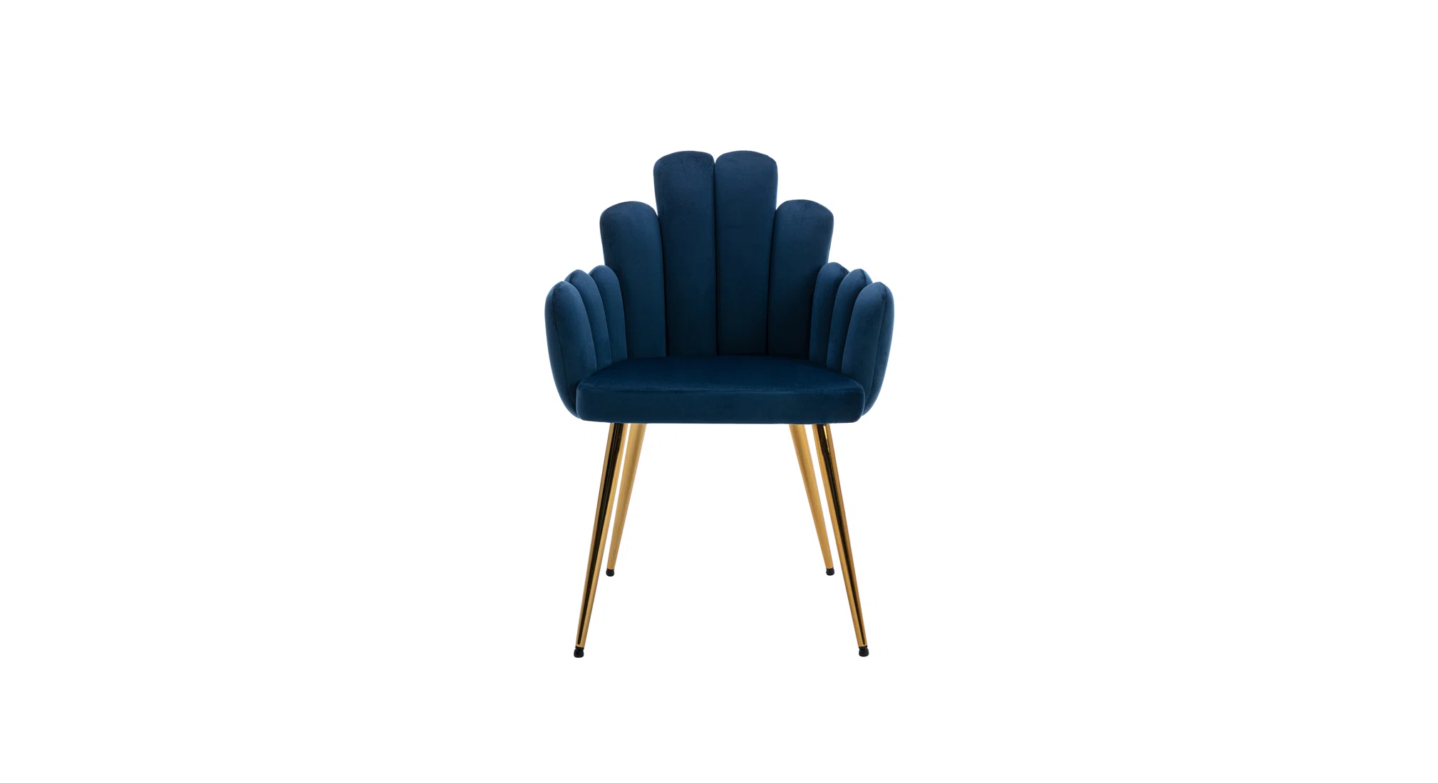 Trent Accent Chair Blue | Modern Fabric Accent Chair Navy Blue