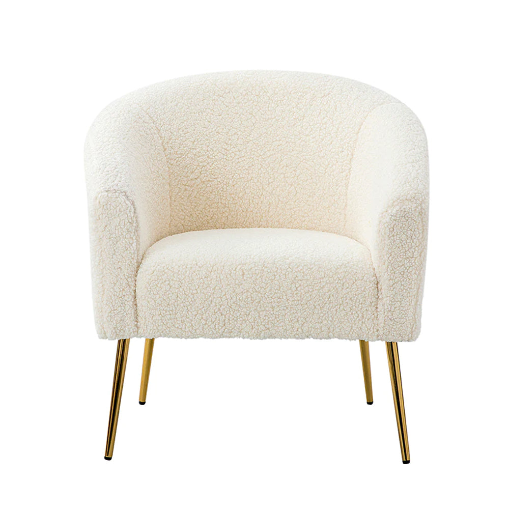 Herrin Accent Chair| White