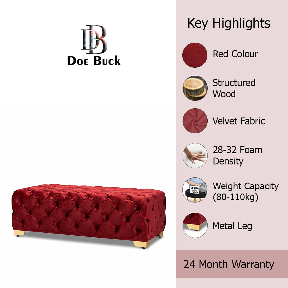 Doe Buck velora bench|Red