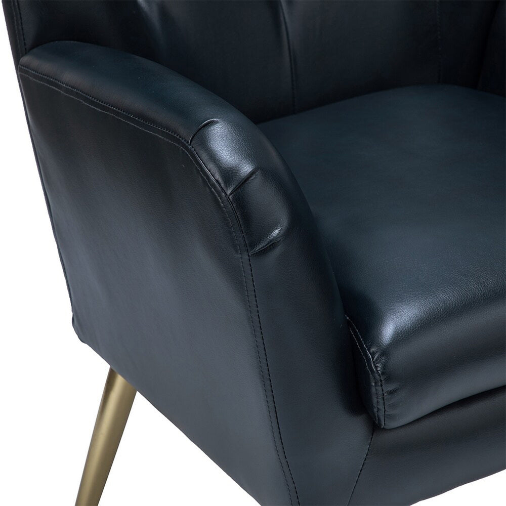 Hedley Accent Chair Black | Classic Armchair Black