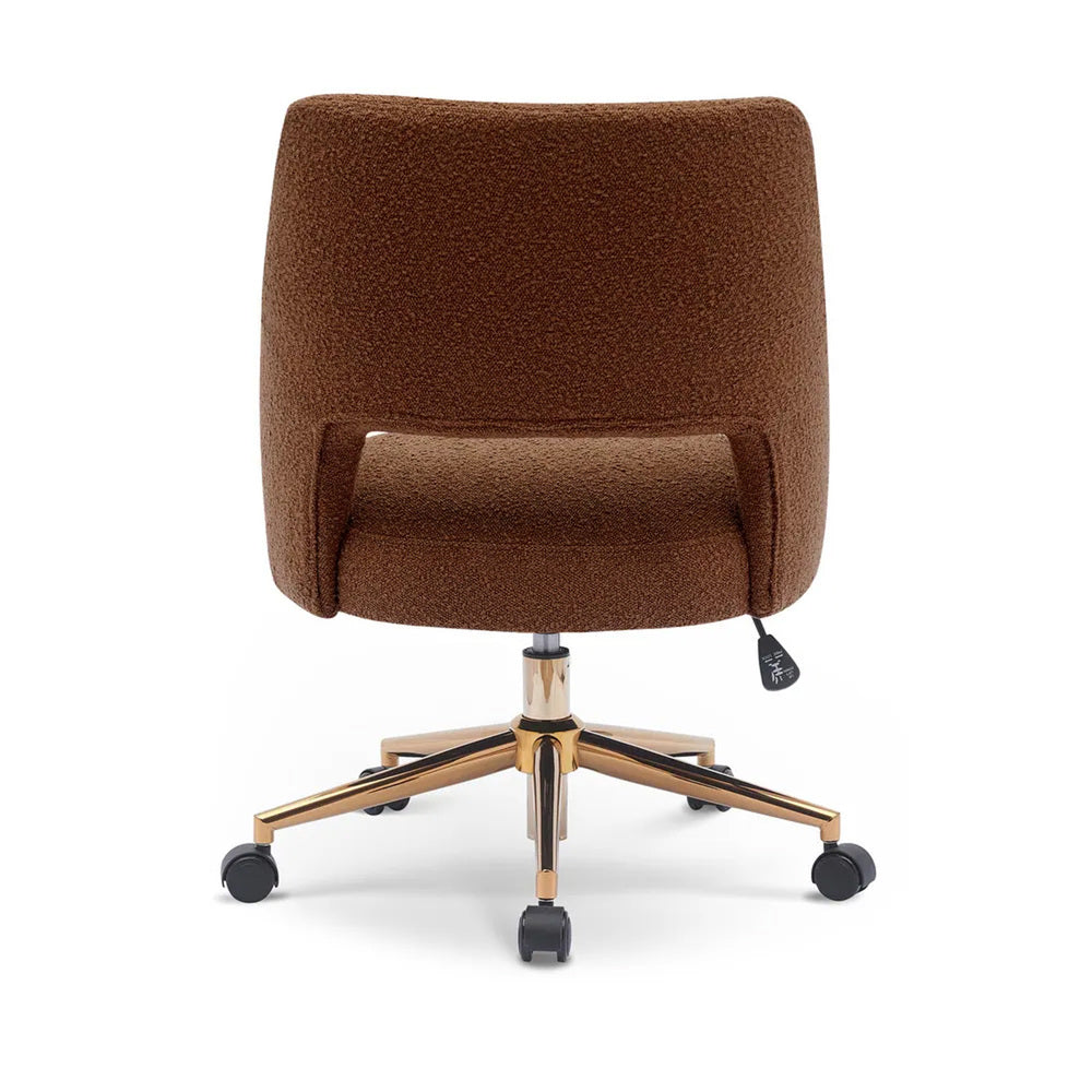 Lotsee Task Chair Brown | Mesh Office Chair Brown