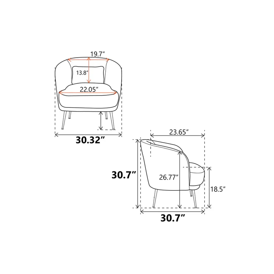 Citium Accent Chair - Green