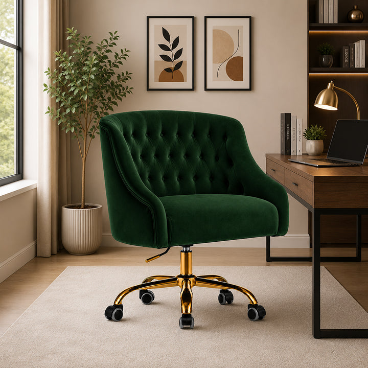 Clemence Office Chair |Green