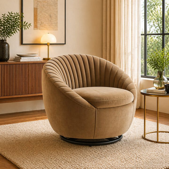 kieon Accent Chair |Brown