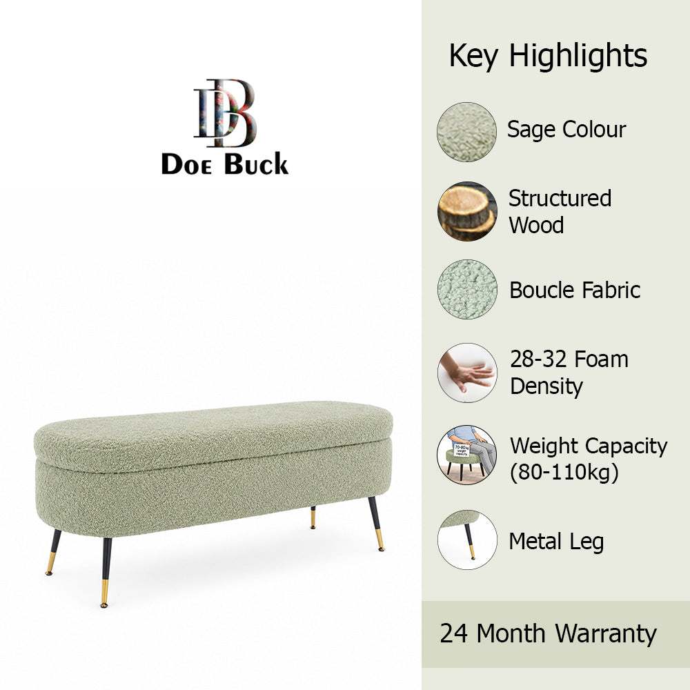 Doe Buck Hilbert bench|Sage