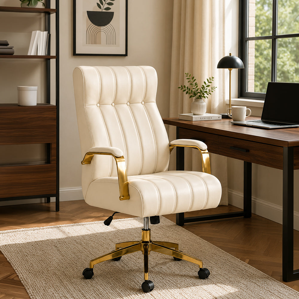 Derrus Office Chair |Beige