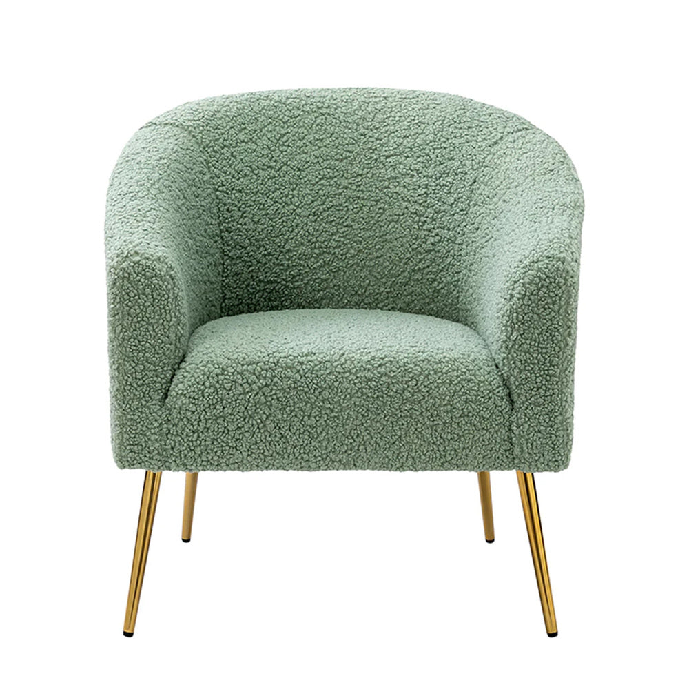 Herrin Accent Chair Green | Scandinavian Accent Chair Green