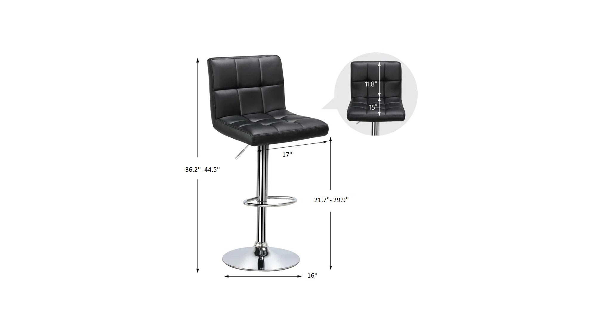 Gerrilyn Swiel Adjustable Bar Stool - Brown