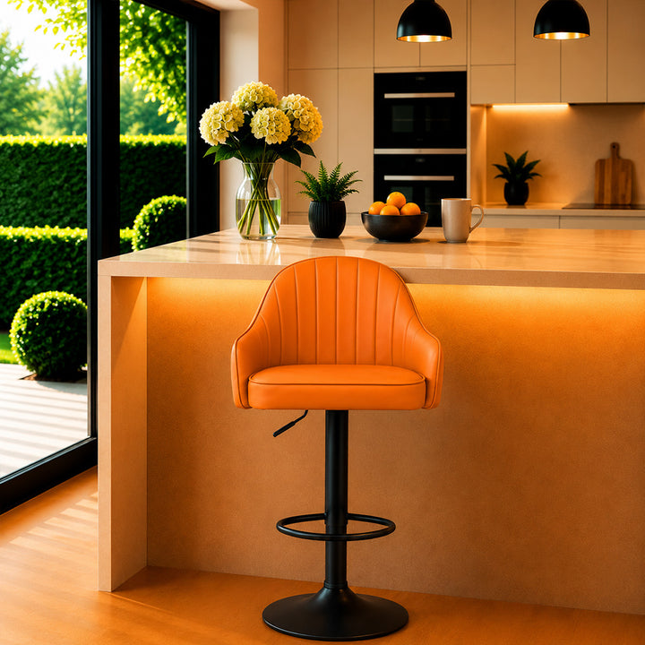 DoeBuck Fressia Barstool|Tan