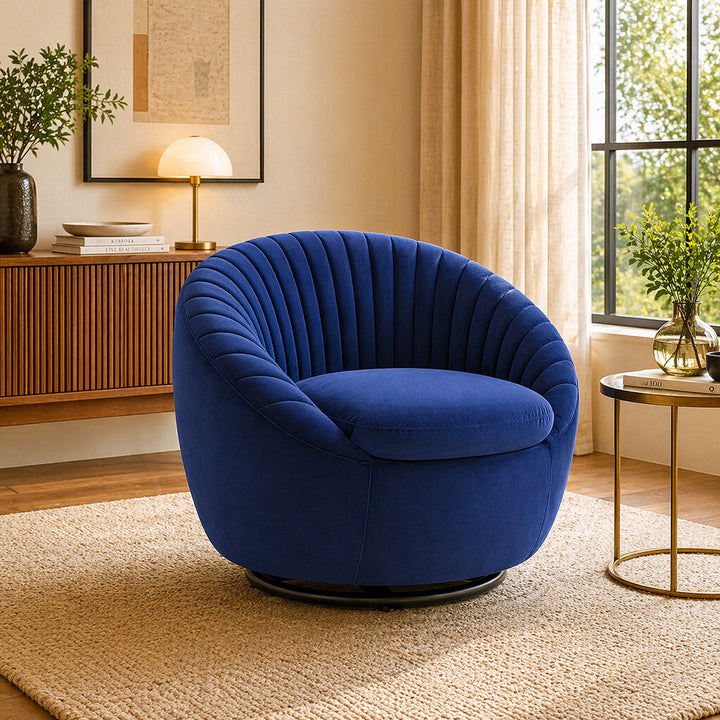kieon Accent Chair |Blue
