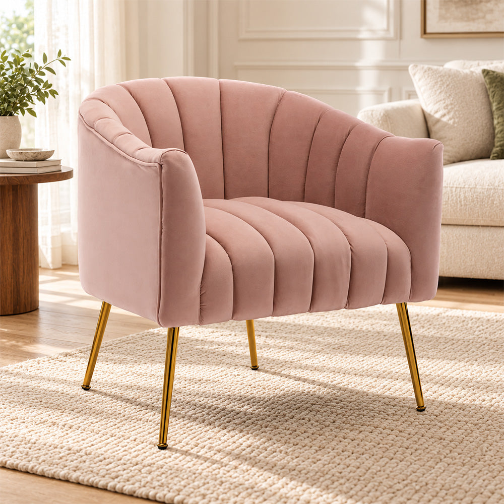 Jella Velvet Accent Chair