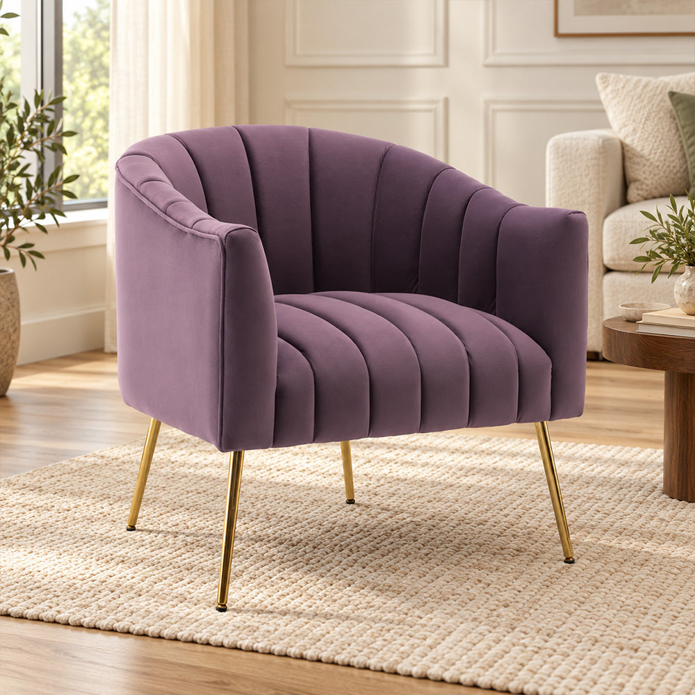 Jella Velvet Accent Chair