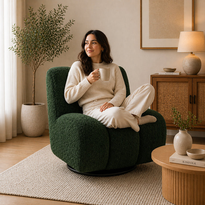 Eroomy Lounge Chair | Green